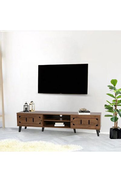 DEC13 Modern TV table 180 cm with a distinctive design