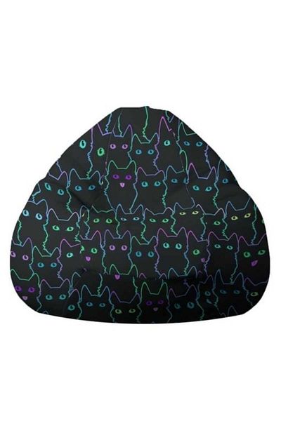 Pufrelax Nirvana Giant Armchair, Waterproof Material - Cute Cat