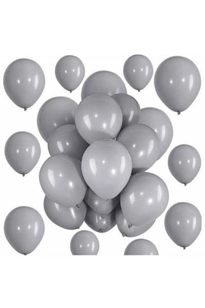 Onay Store 40 Gray Balloons - Birthday Concept - Party Supplies - Bride to Be Supplies