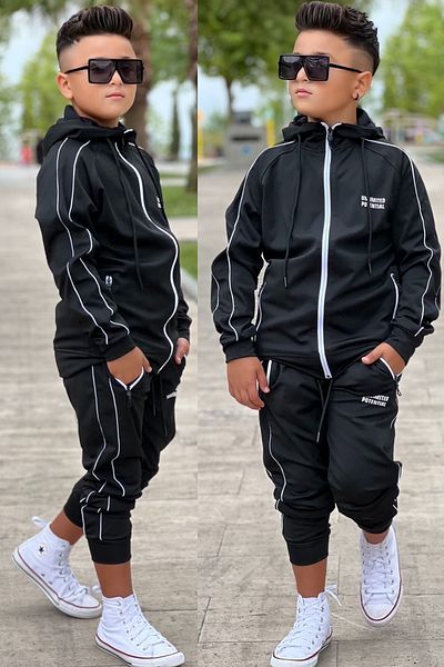 Pina Kids Unlimited Potential Diver Fabric Unisex Kids Tracksuit Set Esf.1725
