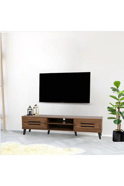 DEC13 Modern TV table 180 cm with a distinctive design