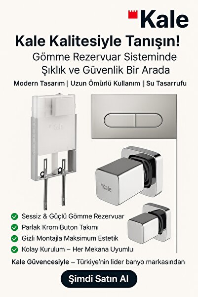 KALE VERSUS GÖMME REZERVUAR SETİ