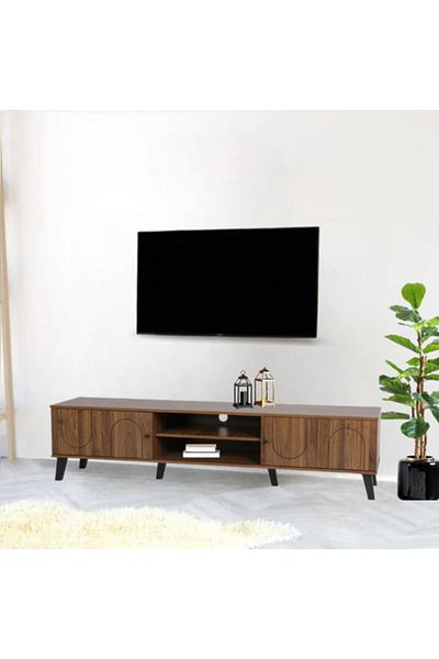 DEC13 Modern TV table 180 cm with a distinctive design