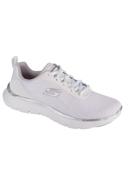 SKECHERS Bílé běžecké a tréninkové boty pro ženy a dívky