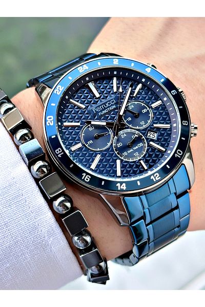 Ferrucci Funciton Function Multi Function Men's Wristwatch 3 Atm Waterproof