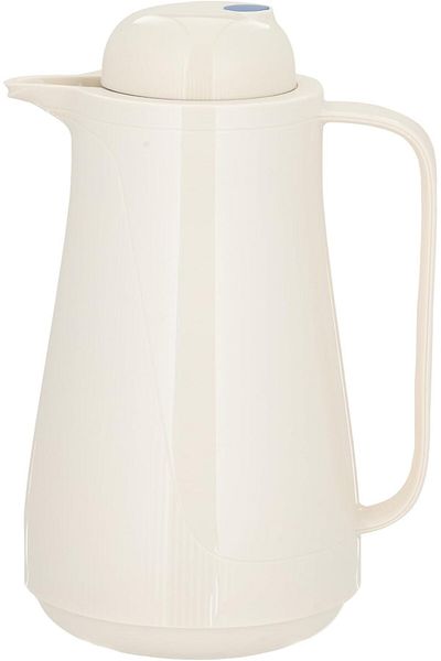 ALSAIF Coffee and Tea Vacuum Flask, leak-proof and keeps drinks hot, 1 Liter, Grey