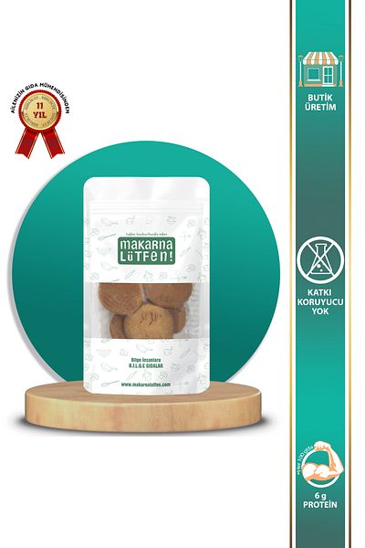 Makarna Lütfen Orange Cookies (250 Gram)