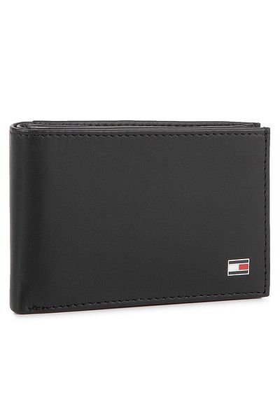 Tommy Hilfiger Men's Eton Mini Cc Flap Card Holder