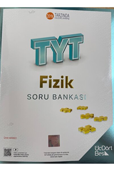 Üç Dört Beş Yayıncılık Üç Dört Beş Yayıncılık Tyt Fizik Soru Bankası 2026 Üç ...