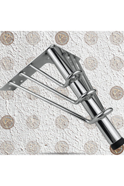 ADG METAL Tripex Krom 18cm Mobilya Ayak, Koltuk, Kanepe, Berjer, Dolap Ayakla...