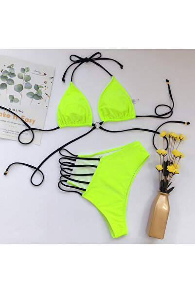 Plaja biz Nicola women's high-waisted two-piece swimsuit