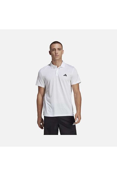 adidas Ανδρικό T-shirt White Tr-es Base Polo Ib8105