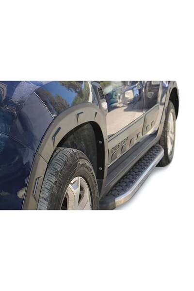 TURBOAKSESUAR Dacia Duster Dodik Seti - Çamurluk ve Kapı, Damalı, Sensör Deli...