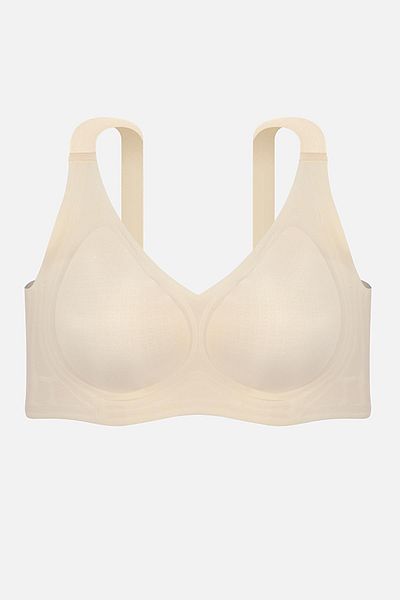 Wonna Ghost laser cut non-wired Stitch-Free bra - non-supportive - 2827 - powder