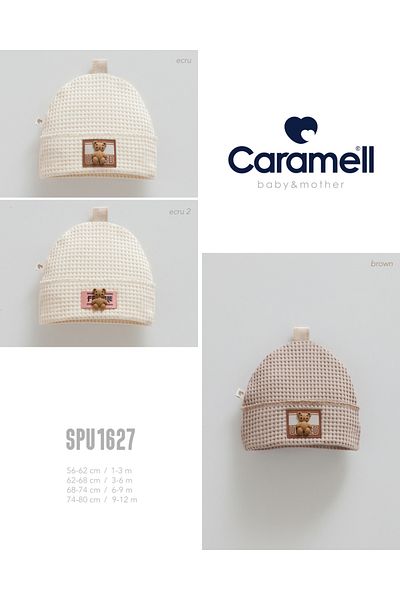 Caramell Barbosa Soft Teddy Hat Spu1627 New Season 2025 Ecru Girl