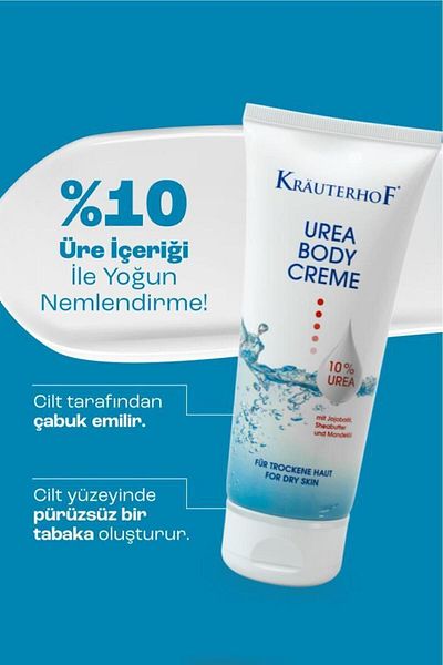 Krauterhof 200 ml x2 Pieces 10% Urea Body Cream