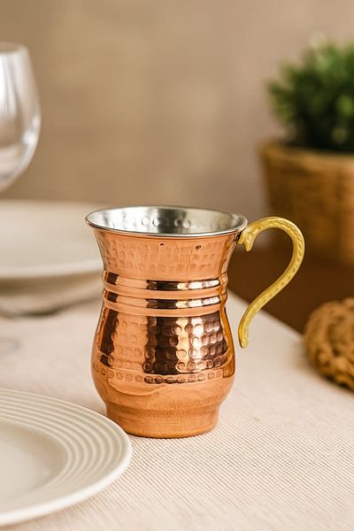 Zinnun Copper Cord Cup Set of 2
