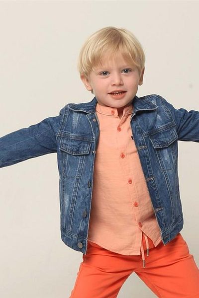 Nanica Kids Jachetă de blugi bleumarin