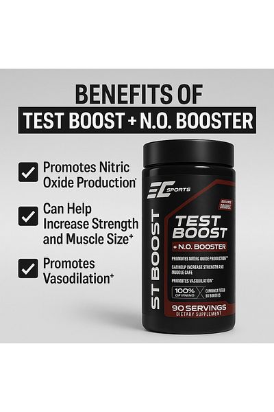 Earth's Creation Sports Test Booster Bulgarian 60 Servings