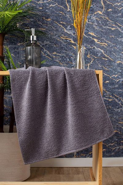 Elaganya Gray Sports Fitness Towel Stain Resistant Hairdresser Barber Towel 50X90 cm 8 Pieces