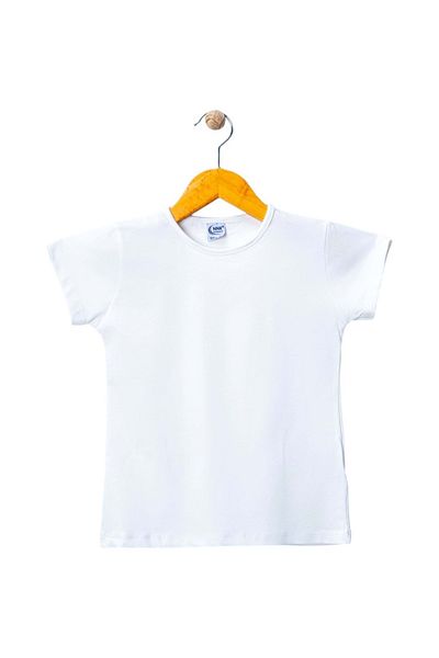 Balgüneş Tekstil ΚΟΝΤΟΜΑΝΙΚΟ BASIC GIRL TSHIRT ΛΕΥΚΟ