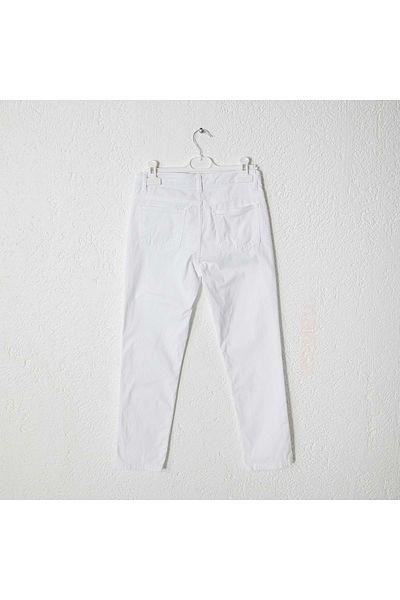Nanica Kids Classic Gabardine Trousers White