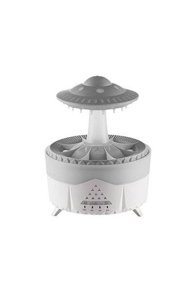 WELSMAR Umidificator Difuzor De Arome Si Uleiuri Esentiale, Efecte Luminoase Led, Auto Off, 350 ml