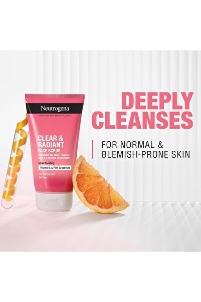 Neutrogena Transparent Daily Scrub with Vitamin C 150 ml