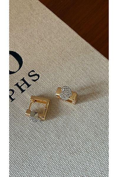 Muse Sister Square Sparkling Quinn Earrings