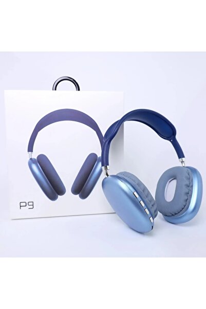 pukotech P9 Kablosuz 5.0 Bluetooth Kulaklık Üst Baş Yapısı Süngerli 400mA pil 10 saat müzik çalma.