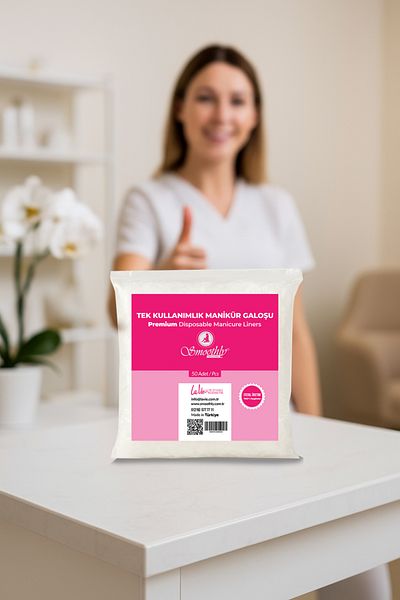 Smoothly Manicure Overshoes Disposable 100 Pieces - Hygienic & Premium Quality