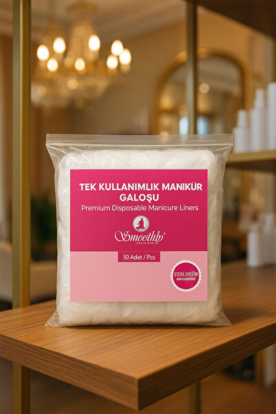 Smoothly Manicure Overshoes Disposable 100 Pieces - Hygienic & Premium Quality