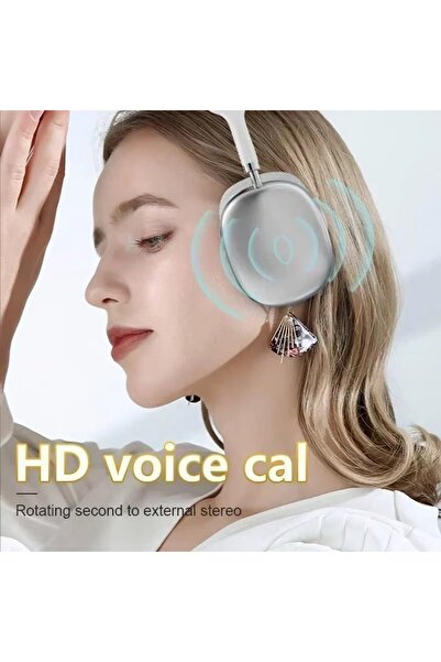 pukotech P9 Kablosuz 5.0 Bluetooth Kulaklık Üst Baş Yapısı Süngerli 400mA pil 10 saat müzik çalma.