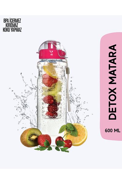 Çiftsan Detox 600 ml Polycarbonate Flask