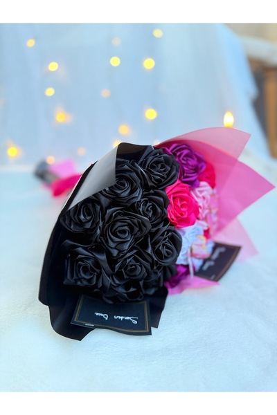 PARSÇİÇEK Senden Önce Senden Sonra Çiçek Buketi Sevgiliye Hediye Dogum Gunu Hediye 20’li Gül Buketi