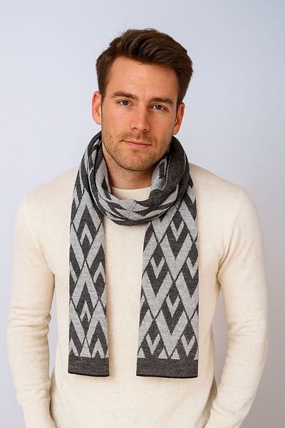 Sebir Moda V Patterned Knitwear Scarf