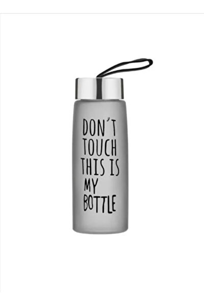ATABY 450 ml Colored Frosted Glass Flask Juice Drink Water Bottle Water Bottle