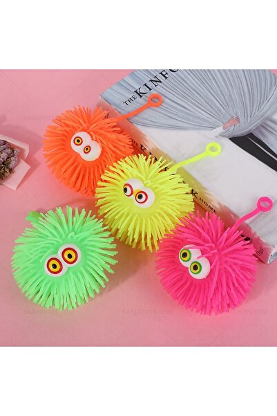 1Pc Illuminated Hedgehog Yoyo Soft Stress Toy Anti Stress Leave Often Christmas Gifts