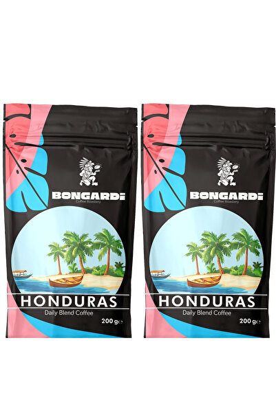 Bongardi Coffee Honduras Yöresel Blend Kahve Seti 2x200g (ÇEKİRDEK VEYA ÖĞÜTÜ...