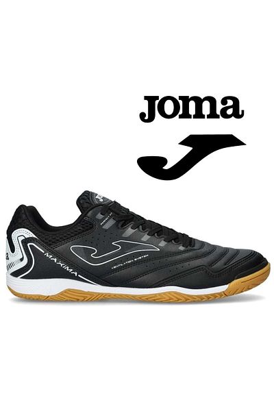 Kocamanlar Ayakkabı Joma Maxima Tennis Futsal Hall Shoes Men's Sneakers Black