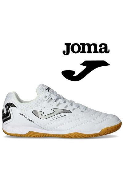 Kocamanlar Ayakkabı Joma Maxima Tennis Futsal Hall Shoes Men's Sports Shoes White