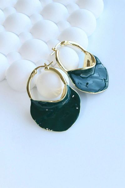 Leo'Stone Elegant Bag Design Dangle Women's Steel Earrings