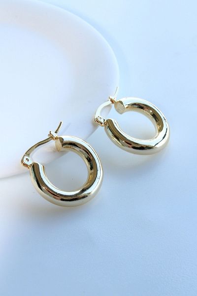 Leo'Stone New Season Classic Hoop Model Women's Earrings