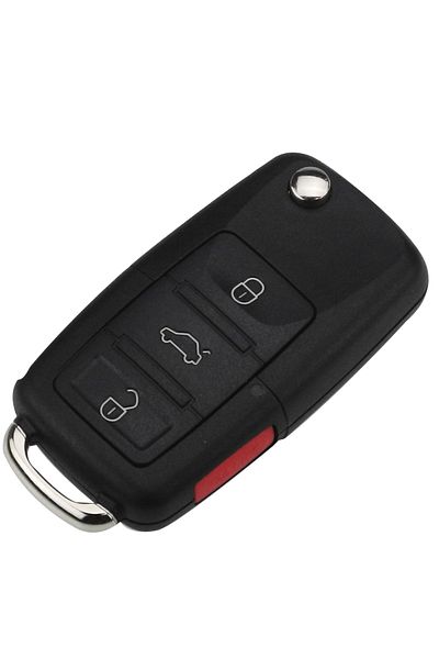 Choice 4 Buttons Jingyuqin 30pcs 2 Button Remote Flip Car Key Shell For Vw Volkswagen Mk4 Bora Golf 4 5 6 P