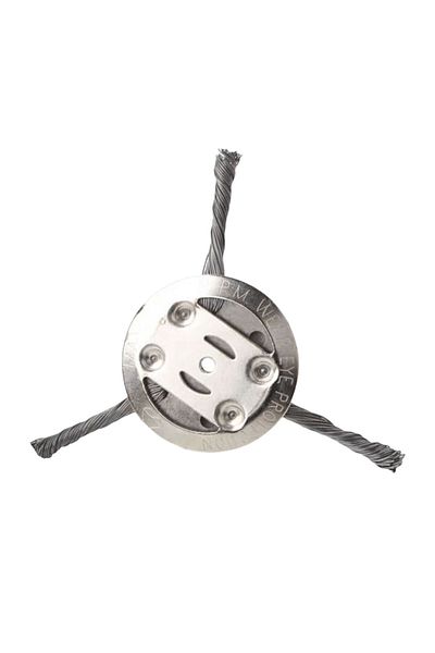 Choice A Universal Weed Brush Cutter Head Grass Trimmer Heads Derusting Weeding Wheel For Lawn Mower Steel.