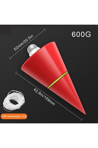 Choice 600g Jackhammer Reel Plumb Jackhammer High Precision Plumb Construction Plumb Bob Plumb Tool Retract