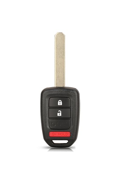 jingyuqin 3 Buttons Panic 10pcs/lot Car Key Shell 2/3/4 Button For Honda Civic City Fit Hr-v Xr-v Au