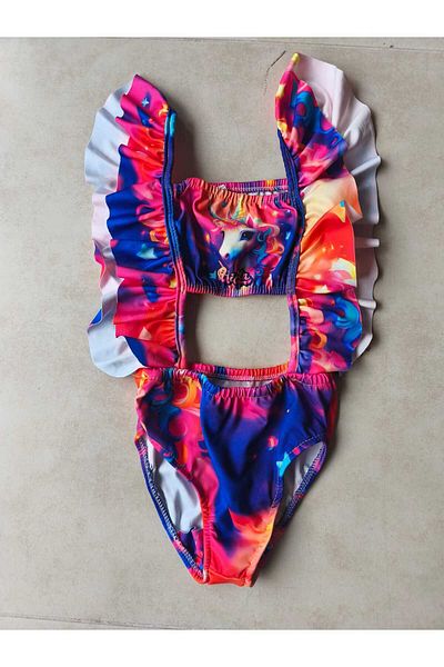RAPAPA Girl's New Season Swimsuit 3008