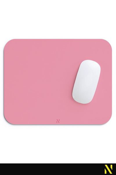 nilizma لوحة ماوس مريحة باللون الوردي، مثالية للاستخدام في المنزل والمكتب مع سطح غير قابل للانزلاق