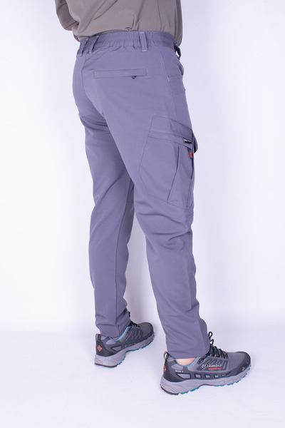Nikbin Tactical Taktik Pantolon Outdoor Kargo Cep Likrali (YAZLIK)-gri